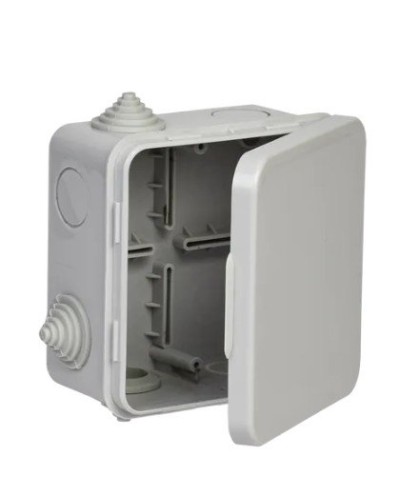 Коробка КМ 100х100х50 GENERICA (UKO31-100-100-050-K03-54G). Коробка распаячная для открытой проводки. GENERICA в Люберцах