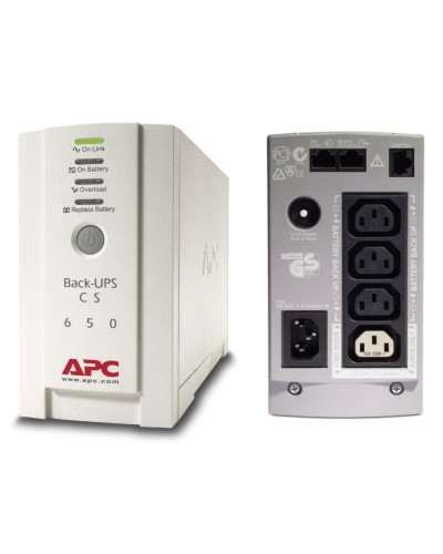 BK650EI APC Back-UPS 650 ВА. Источник бесперебойного питания. APC в Люберцах