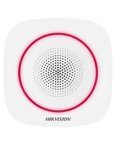 DS-PS1-II-WE(RU) Red Indicator. Оповещатель свето-звуковой радиоканальный. AX PRO Hikvision в Люберцах