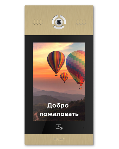AA-14FB GOLD. Вызывная панель подъездного IP-домофона. BAS-IP в Люберцах