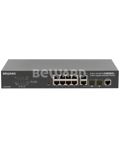 STW-822HP. Коммутатор 8-портовый. Beward в Люберцах