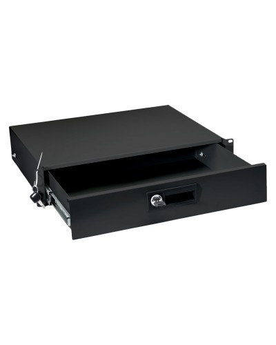 DRW-2U-BK (8637c). Ящик для документов 2U, глубиной 360 мм, цвет черный. CABEUS в Люберцах