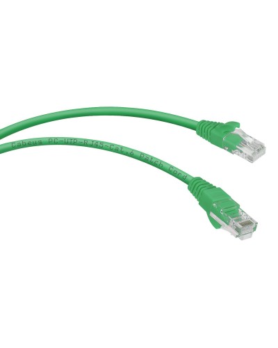 PC-UTP-RJ45-Cat.6-1m-GN (8684c), зелёный. Патч-корд медный. CABEUS в Люберцах
