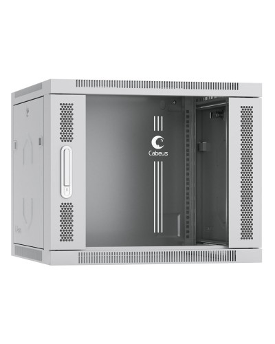SH-05F-9U60/35 (7117c). Шкаф телекоммуникационный 19 настенный 9U. CABEUS в Люберцах