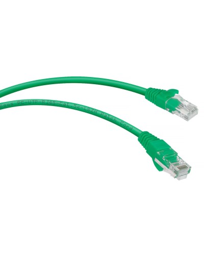 PC-UTP-RJ45-Cat.5e-0.15m-GN-LSZH (9502c), зелёный. Патч-корд медный. CABEUS в Люберцах