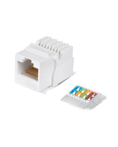 KJ-RJ45-Cat.6-Toolless (7959c): Вставка Keystone Jack RJ-45 в Люберцах