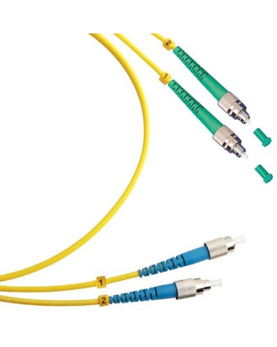 FOP(d)-9-FC/APC-FC/UPC-1m (8101c). Патч-корд оптический. CABEUS в Люберцах