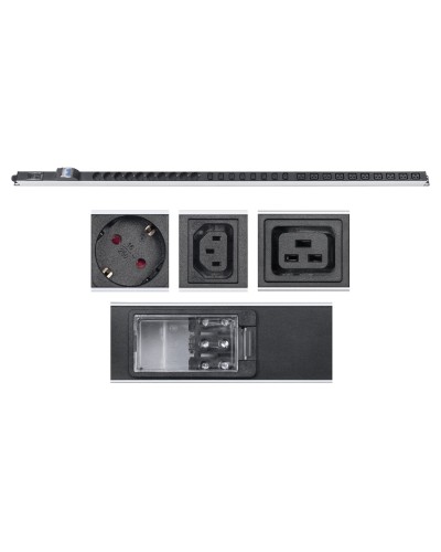 PDU-32-10S-10C19-8C13-B-T (9547c). Блок розеток. CABEUS в Люберцах