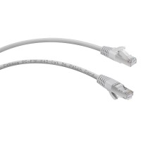 PC-FTP-RJ45-Cat.5e-1.5m (7271c), серый. Патч-корд медный. CABEUS