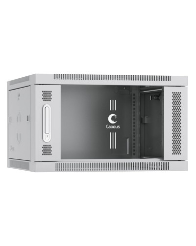 SH-05F-6U60/45 (7058c). Шкаф телекоммуникационный 19 настенный 6U. CABEUS в Люберцах