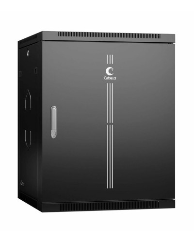 SH-05F-15U60/35m-R-BK (10759c). Шкаф телекоммуникационный 19 настенный 15U. CABEUS в Люберцах