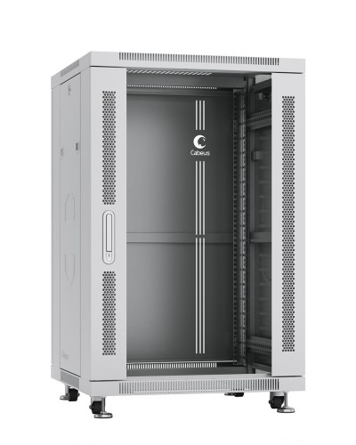 SH-05C-22U60/80 (7049c). Шкаф телекоммуникационный 19 напольный 22U. CABEUS в Люберцах