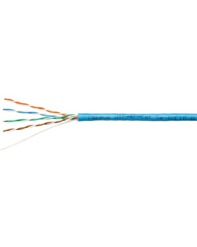 UTP-4P-Cat.5e-SOLID-BL-100 (7248c-5). Кабель «витая пара» (LAN) для структурированных систем связи. CABEUS в Люберцах