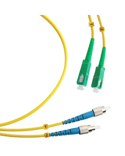 FOP(d)-9-SC/APC-FC/UPC-25m (8130c). Патч-корд оптический. CABEUS в Люберцах