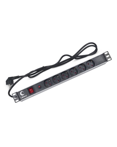 PDU-6P-F-2EU (7296c). Блок розеток 19. CABEUS в Люберцах