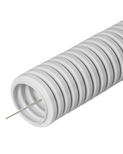 FCPL-50-PVC-015-1-GY (11232c): Труба гофрированная гибкая, лёгкая с протяжкой в Люберцах