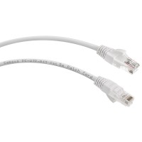 PC-UTP-RJ45-Cat.6-3m-LSZH (8880c), серый. Патч-корд медный. CABEUS