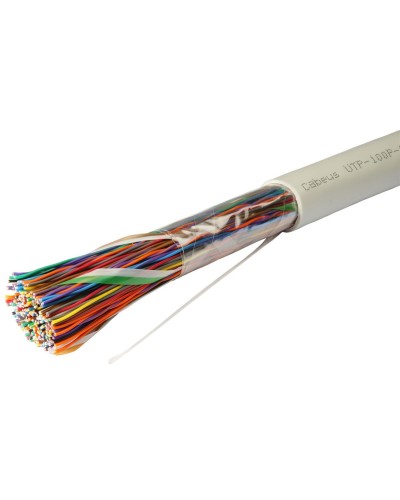 UTP-100P-Cat.3-IN (7284c). Кабель «витая пара» (LAN) для структурированных систем связи. CABEUS в Люберцах