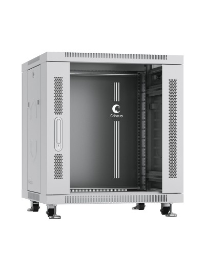 SH-05C-12U60/60 (7645c). Шкаф телекоммуникационный 19 напольный 12U. CABEUS в Люберцах
