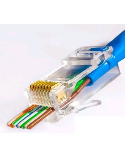8P8C-C6-FC (100 шт) (10795c). Разъем RJ-45. CABEUS в Люберцах