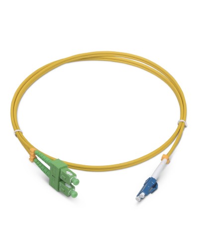 FOP(d)-9-SC/APC-LC/UPC-1,5m (8142c). Патч-корд оптический. CABEUS в Люберцах