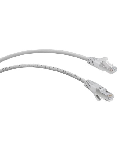 PC-FTP-RJ45-Cat.6-3m-LSZH (7911c), серый. Патч-корд медный. CABEUS в Люберцах