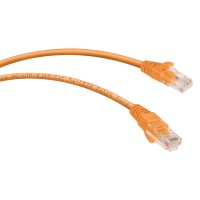 PC-UTP-RJ45-Cat.5e-1.5m-OR-LSZH (9522c), оранжевый. Патч-корд медный. CABEUS