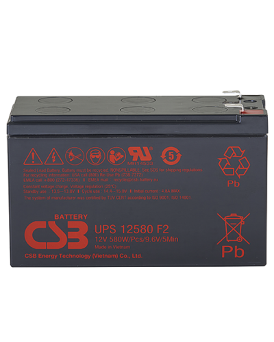 CSB UPS 12580. Аккумулятор герметичный свинцово-кислотный. CSB в Люберцах