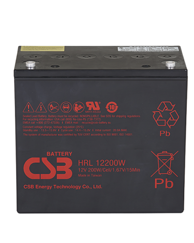 CSB HRL 12200W FR. Аккумулятор герметичный свинцово-кислотный. CSB в Люберцах