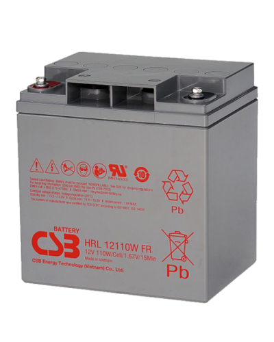 CSB HRL 12110W FR. Аккумулятор герметичный свинцово-кислотный. CSB в Люберцах