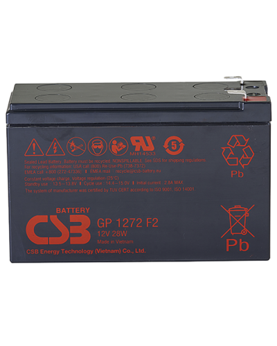 CSB GP 1272(28W) F2. Аккумулятор герметичный свинцово-кислотный. CSB в Люберцах