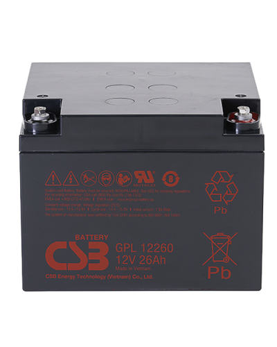 CSB GPL 12260. Аккумулятор герметичный свинцово-кислотный. CSB в Люберцах
