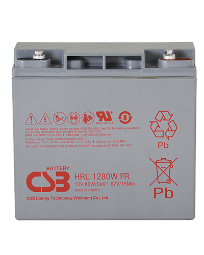 CSB HRL 12280W FR. Аккумулятор герметичный свинцово-кислотный. CSB в Люберцах