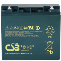 CSB EVX 12200. Аккумулятор герметичный свинцово-кислотный. CSB