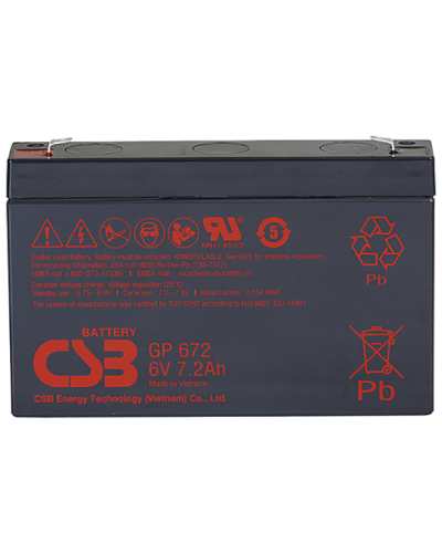 CSB GP 672. Аккумулятор герметичный свинцово-кислотный. CSB в Люберцах