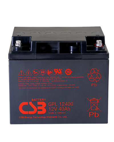CSB GPL 12400. Аккумулятор герметичный свинцово-кислотный. CSB в Люберцах