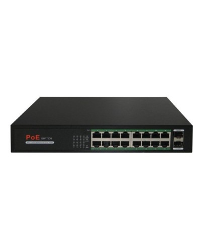 CO-SWP16GFv2. Коммутатор 16-портовый  Gigabit Ethernet с PoE. ComOnyx в Люберцах