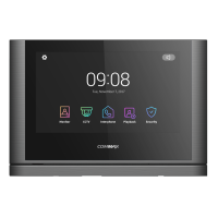 CDV-1024MA (темное серебро) Black Smog. Монитор видеодомофона цветной. Commax