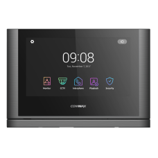 CDV-1024MA (темное серебро) Black Smog. Монитор видеодомофона цветной. Commax