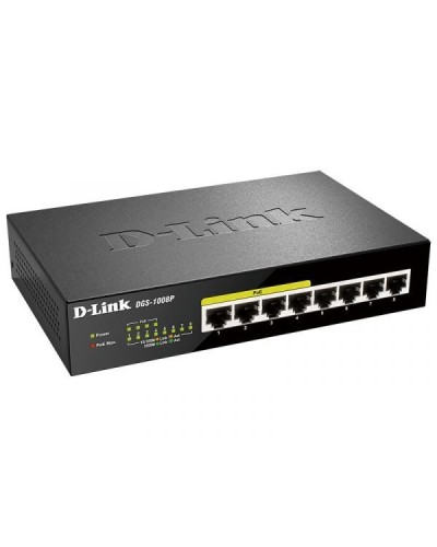 DGS-1008P/E1A. Коммутатор. D-Link в Люберцах