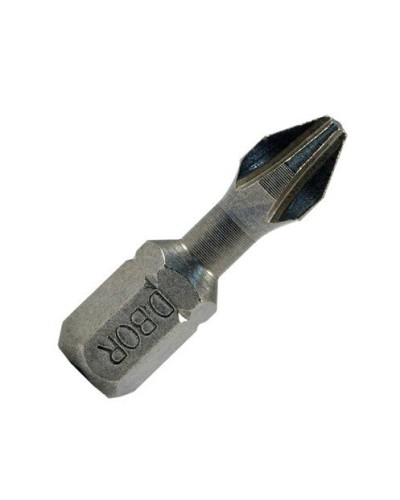 Биты Ph1x25 мм, Torsion, C 6,3 (10шт) (D-T-PH01-025-010). Биты фрезерованные. D.BOR в Люберцах