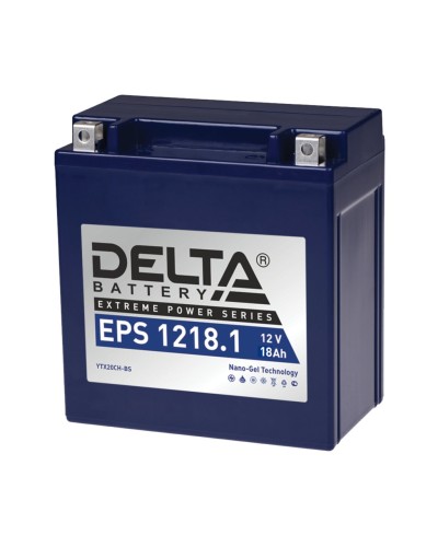 Delta EPS 1218.1. Аккумулятор герметичный свинцово-кислотный стартерный. Delta в Люберцах