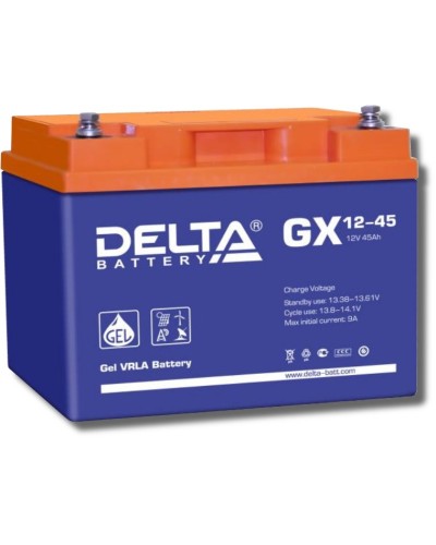 Delta GX 12-45. Аккумулятор герметичный свинцово-кислотный. Delta в Люберцах