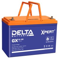Delta GX 12-90. Аккумулятор герметичный свинцово-кислотный. Delta