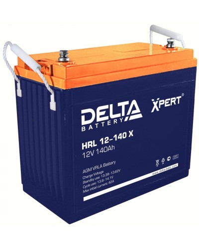 Delta HRL 12-140 X. Аккумулятор герметичный свинцово-кислотный. Delta в Люберцах