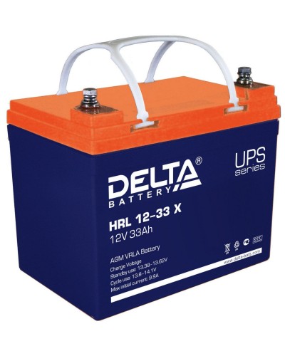 Delta HRL 12-33 X. Аккумулятор герметичный свинцово-кислотный. Delta в Люберцах