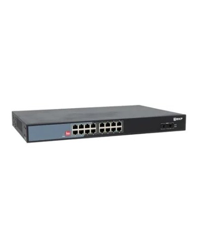 TSX-U-2GX/SFP-16GTP-R. Промышленный неуправляемый коммутатор. EKF в Люберцах