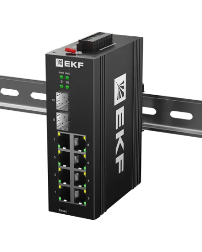 TSX-ML2-2GH/SFP-8GT. Промышленный управляемый коммутатор. EKF в Люберцах