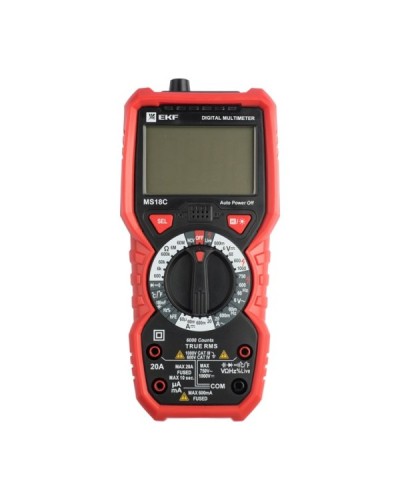 Мультиметр цифровой MS18C Expert (In-180701-pm18C). Мультиметр цифровой. EKF в Люберцах