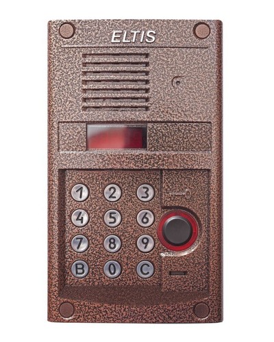 DP300-RDC24 (медь). Блок вызова домофона. ELTIS в Люберцах